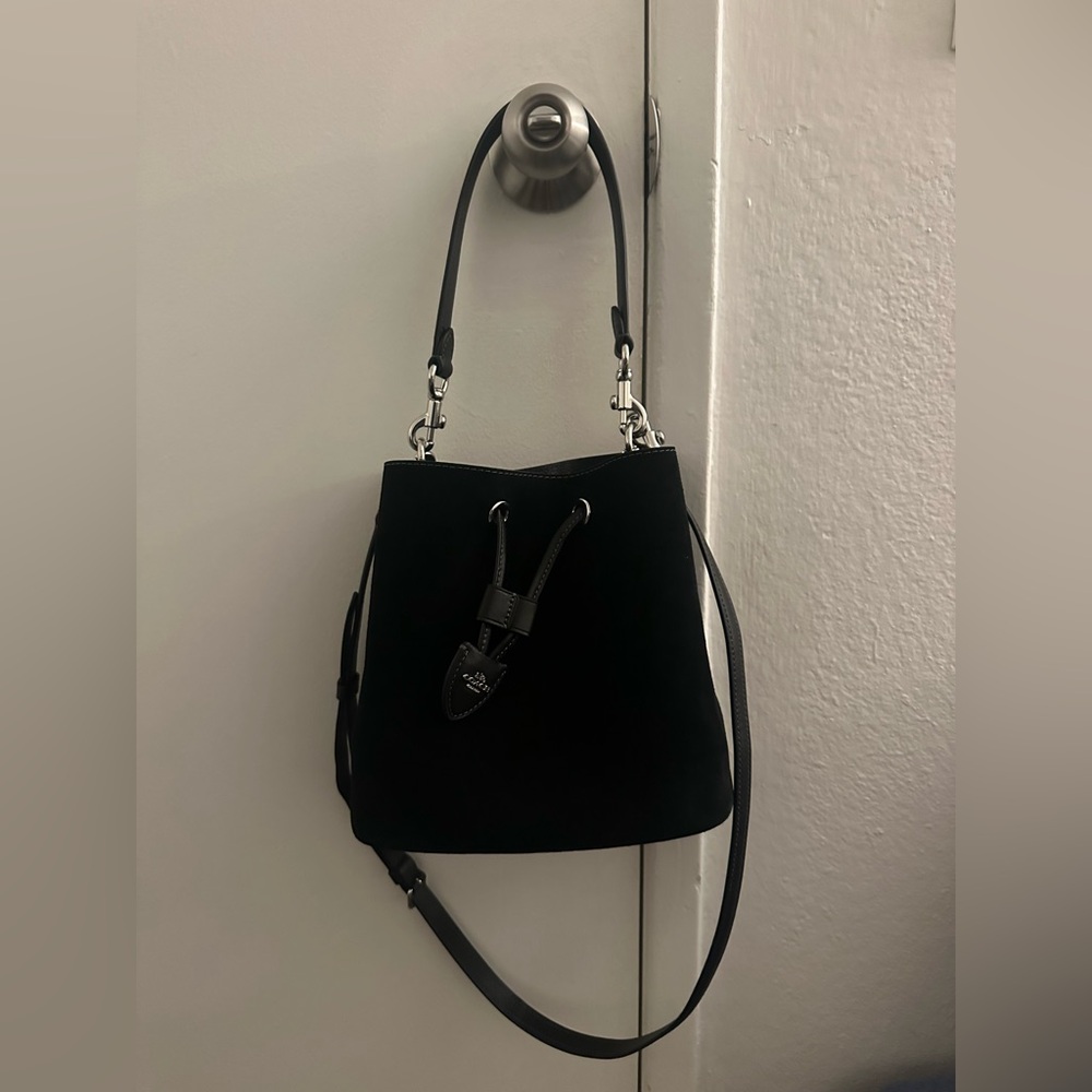Coach Rowan Suede Bucket Bag